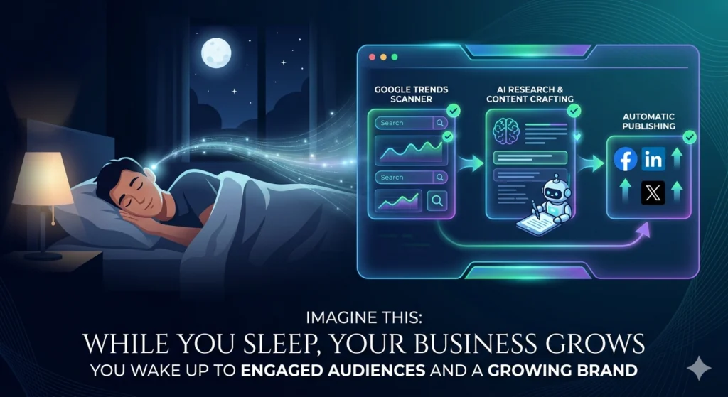 While You Sleep, Your Business Grows